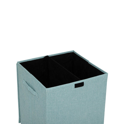 Cesta De Ropa Colors 74l Mdf Y Poliéster Azul Ártico_2