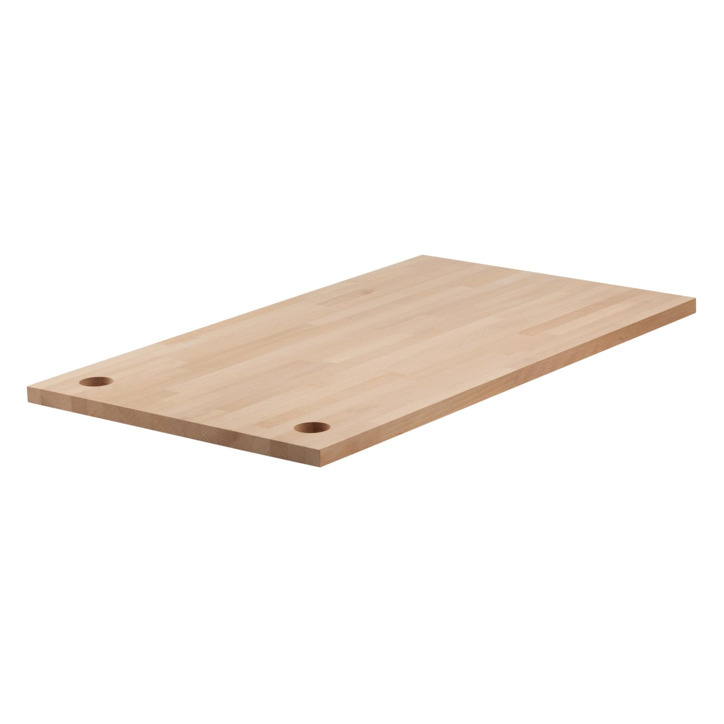 1 superfície de trabalho em faia S 650 x 650 x 30 mm Wolfcraft 6043000