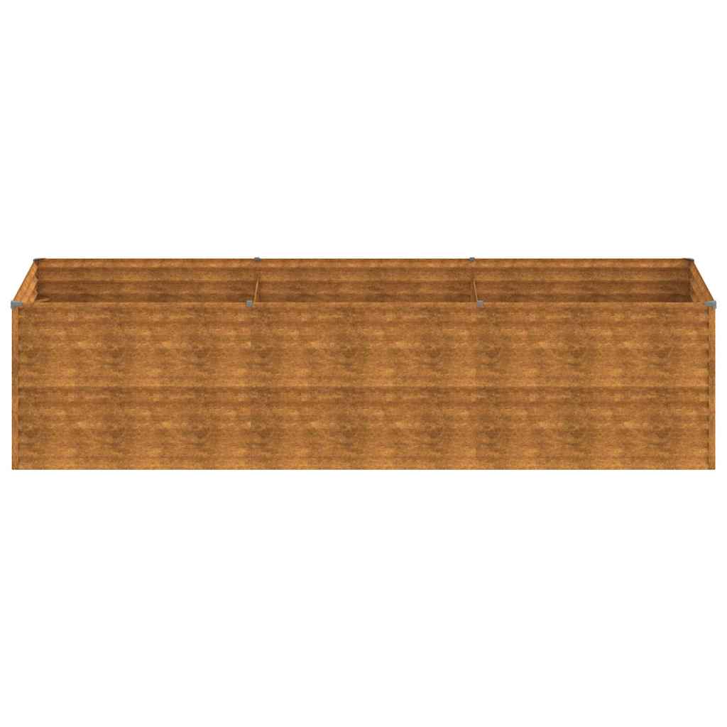Jardinera De Acero Corten 290x100x69 Cm_3