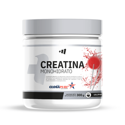 Creatina Monohidrato Clonapure® - 300g - Lollipop - Aumenta La Fuerza - Masmusculo_0
