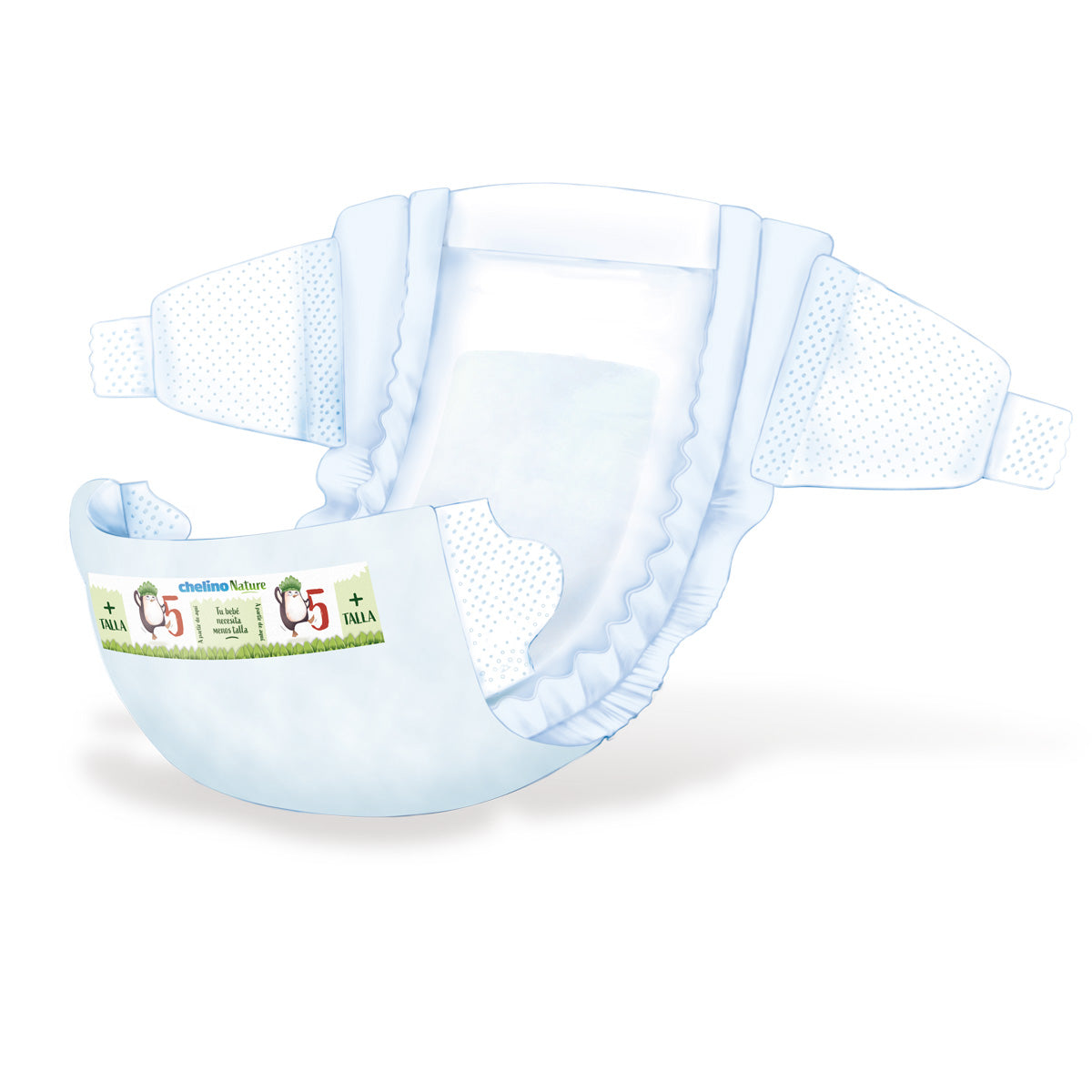 Fraldas Chelino Nature T5 13-18 kg 30 unidades