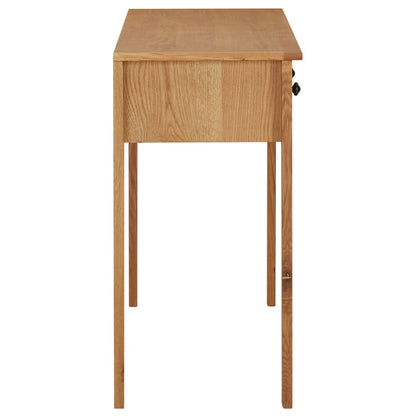 Tocador Madera Maciza De Roble 110x40x75 Cm_2
