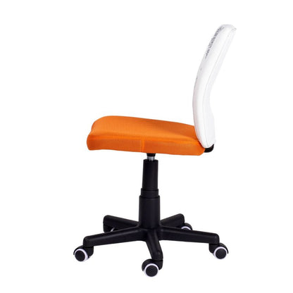 Silla De Estudio Infantil Píntame Malla, Naranja, 38,5cm X 77a85 X 39,6_5