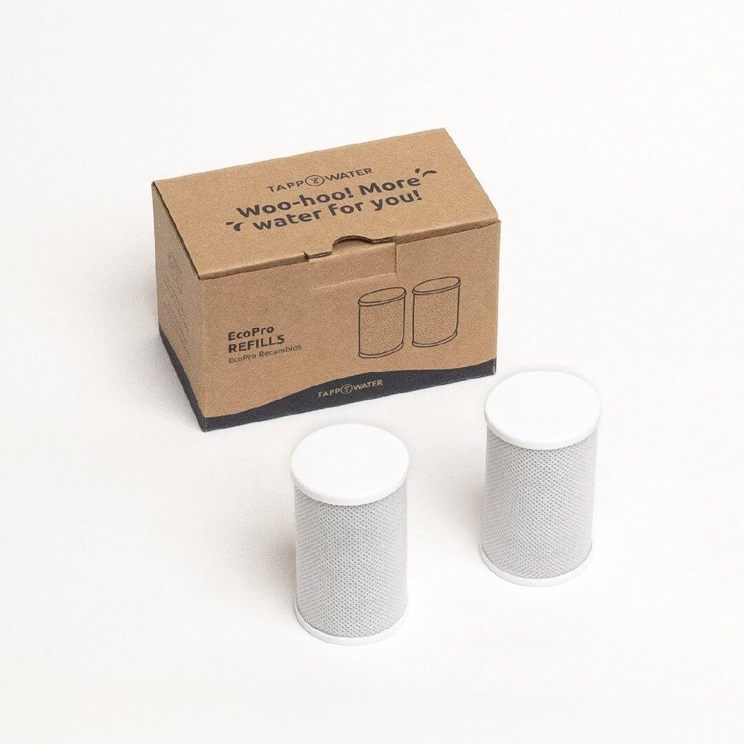 Embalagem de 2 cartuchos de filtro EcoPro Tappwater