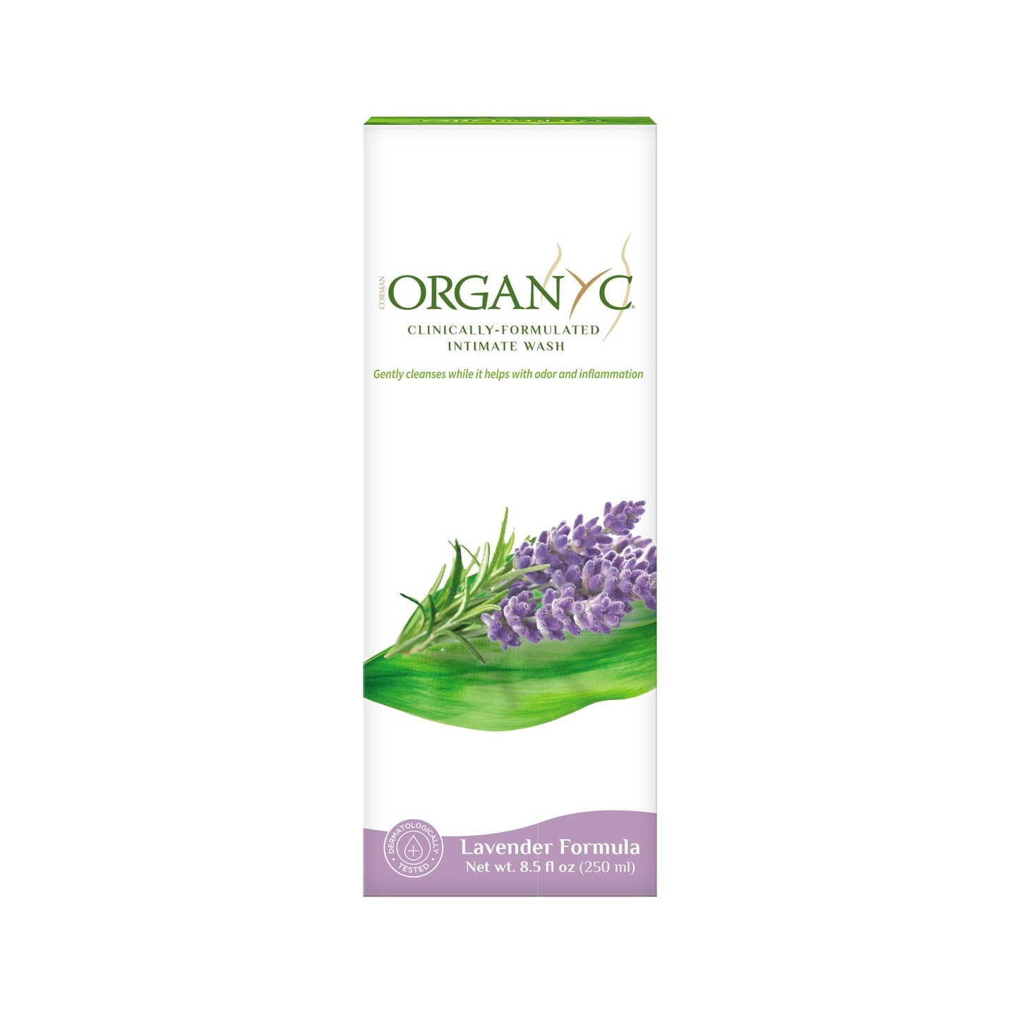 Sabonete em gel para higiene íntima de lavanda biológica 250ml