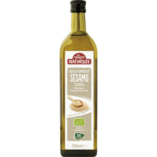 Óleo de Sésamo Biológico, 1L. Natursoy