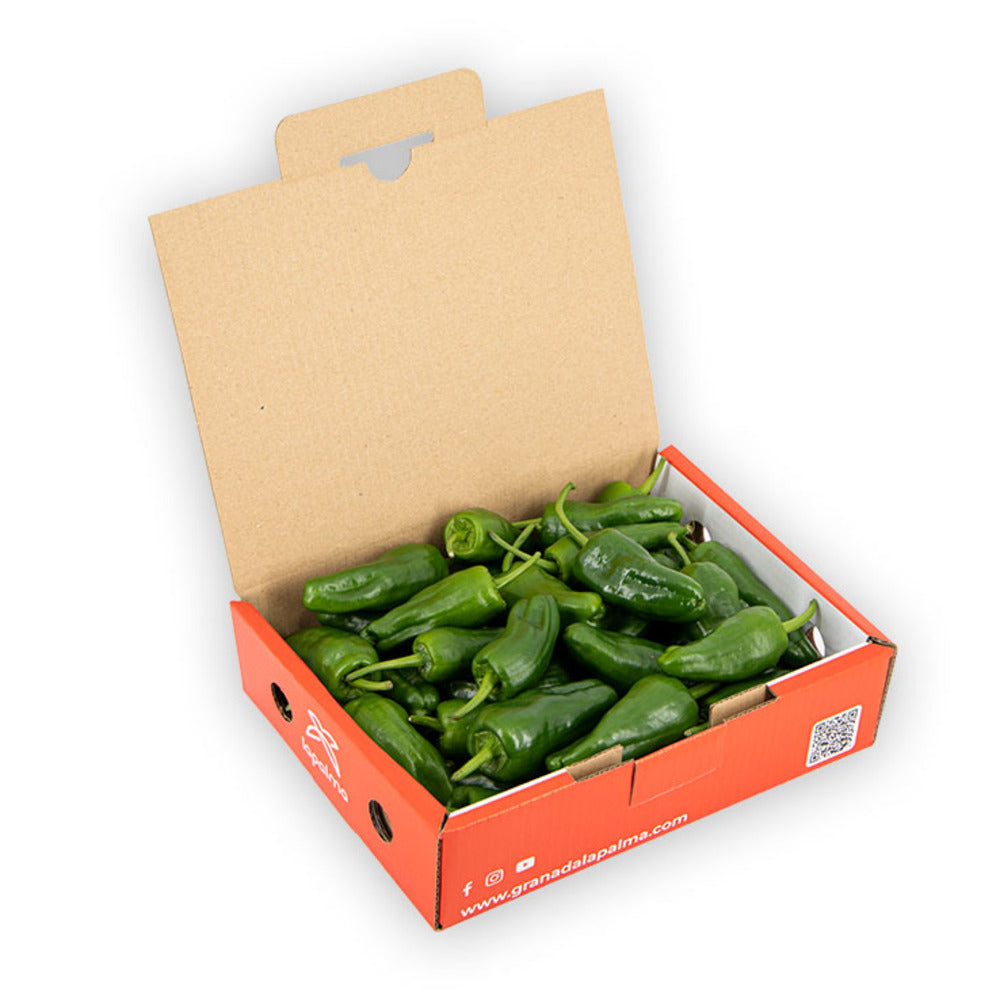 Pimiento Padrón 0.5kg,  Origen España, Granada La Palma_4
