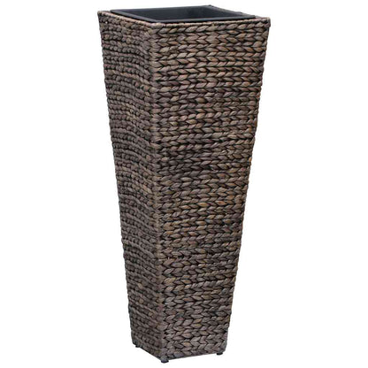 Conjunto De Arriates 3 Piezas Jacinto De Agua Marrón Oscuro_3