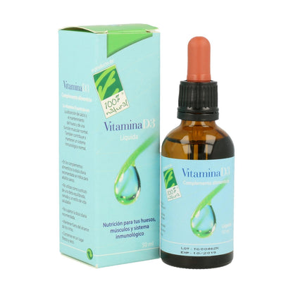 Vitamina D3 líquida 100% natural, 50 ml