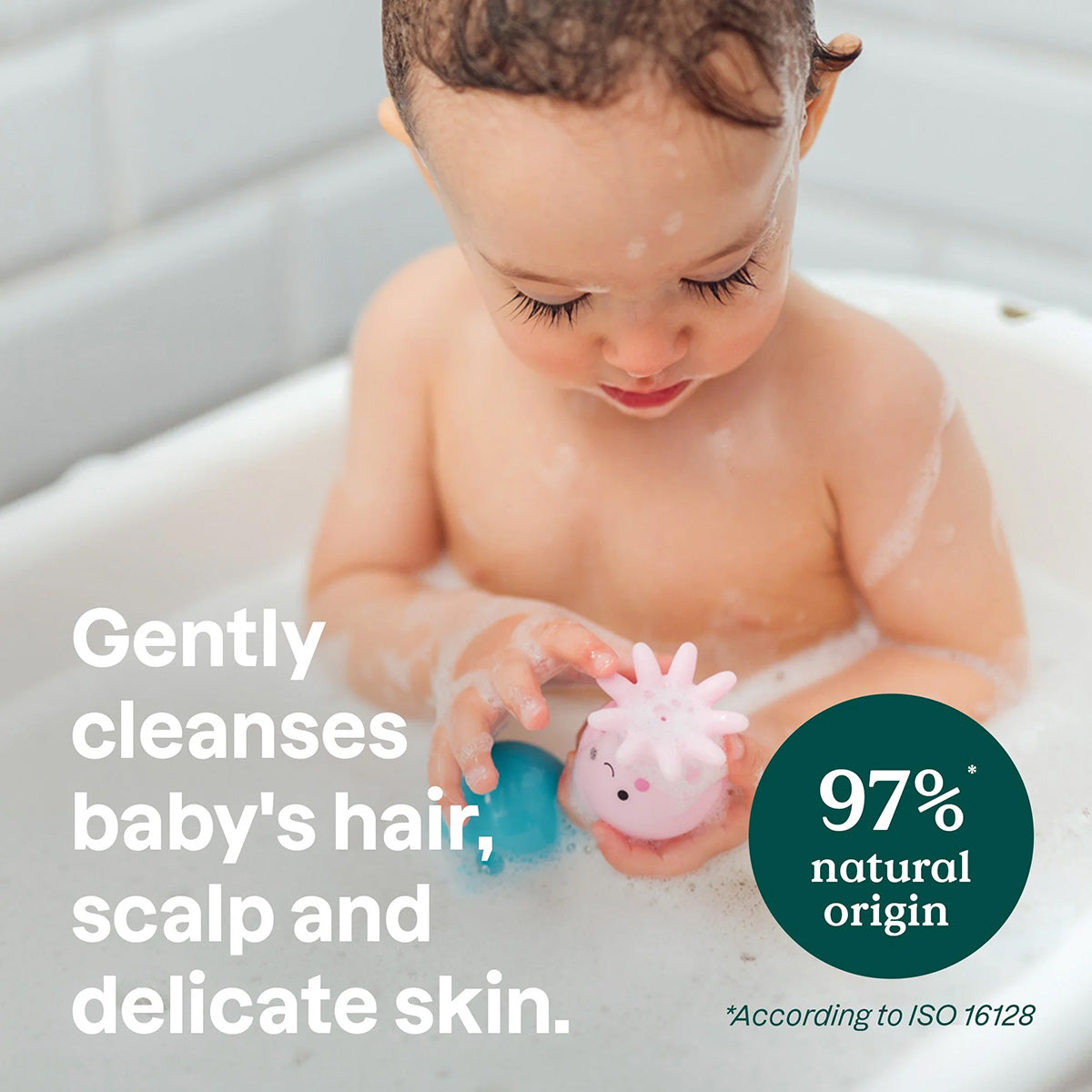 Baby Leaves Champô e Gel 2 em 1 Boa Noite Atitude 473 ml