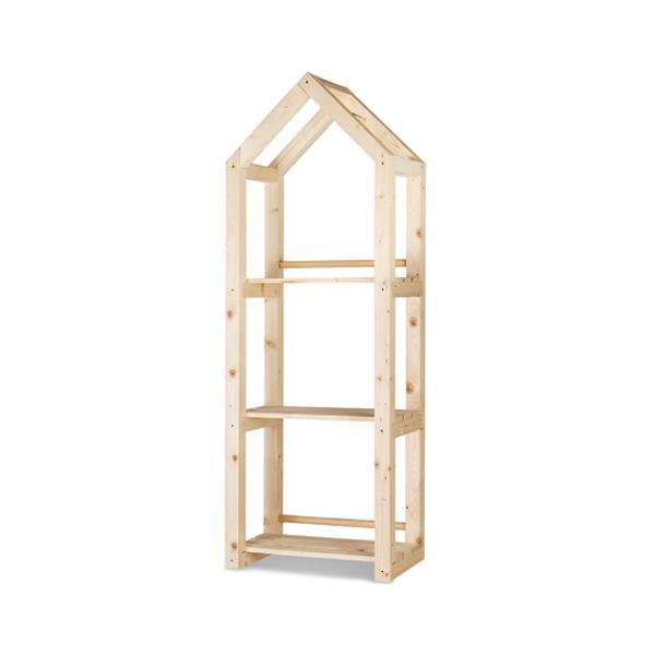 Estante Campanile Indoor M em madeira natural