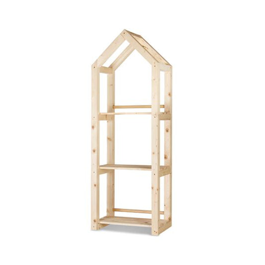 Estante Campanile Indoor M em madeira natural