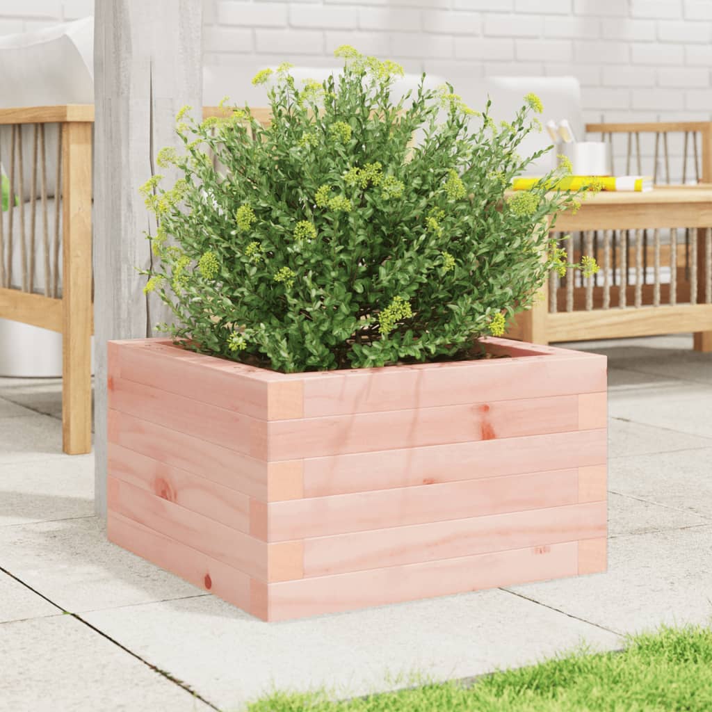 Jardinera Madera Maciza De Abeto Douglas 40x40x23 Cm_2