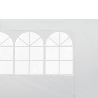 Outsunny 2 Paredes Laterales 2,95x2m Con Ventanas Para Carpa 3x3 3x6 3x9 Blanco_3