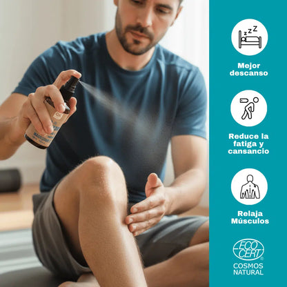 QKnatur - Aceite De Magnesio Spray 100% Puro 100 ml. - Para Deportistas, Relajación Muscular, Sueño, Pies_1