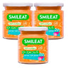 Promoção 3x Pote de Arroz Biológico com Peru e Legumes CA CHI TOS Smileat 230g
