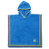 Poncho Infantil Albornoz 65x65cm 360 Gsm 100% Algodão Azul Infantil