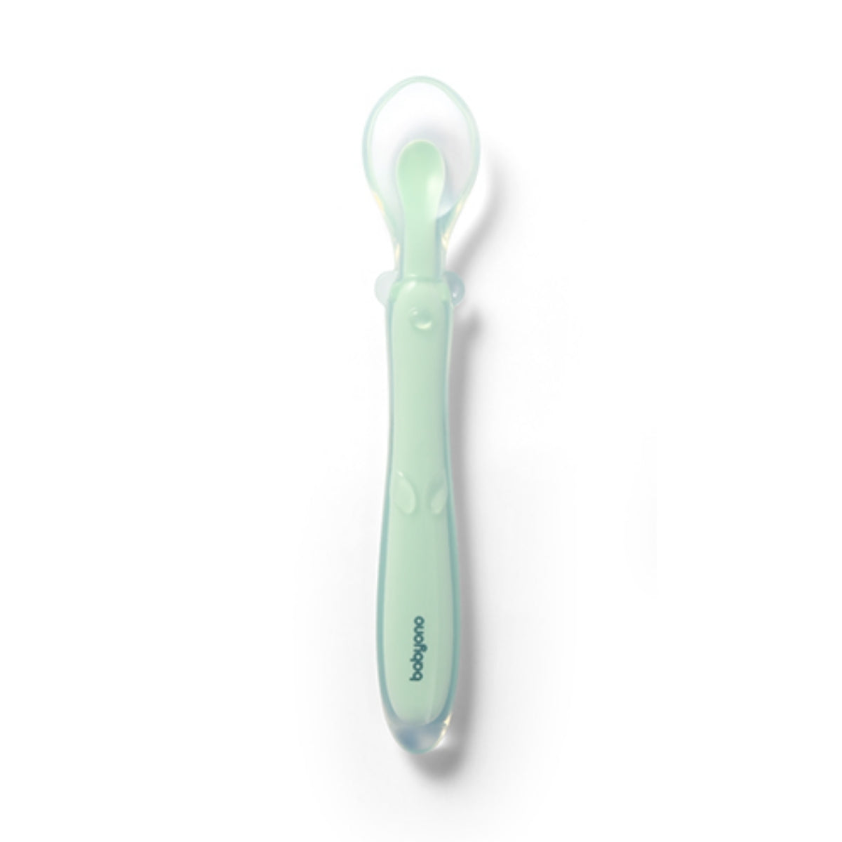 Cuchara De Silicona Flexible Para Bebés Menta_0