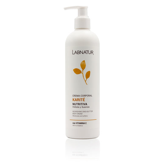 Crema Corporal Manteca de Karité Labnatur 400 ml | Nutrición Intensiva | Hidratante | Piel Seca_0