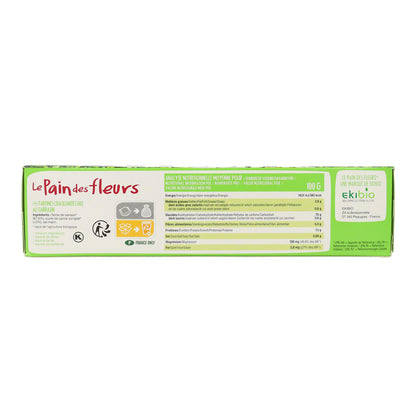Embalagem 2x Tostas Crocantes de Trigo Sarraceno sem glúten Le Pain de Fleurs 300 g