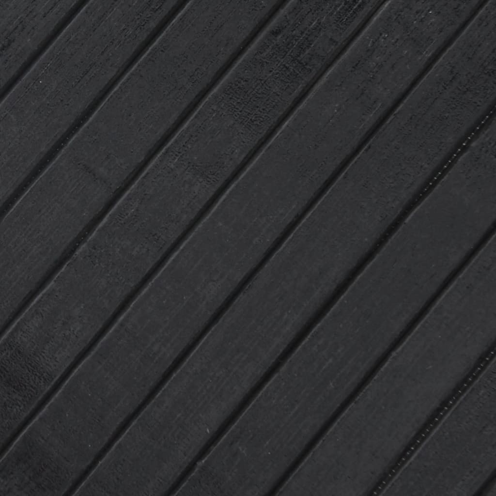Alfombra Rectangular Bambú Gris 100x500 Cm / Vetonek_1
