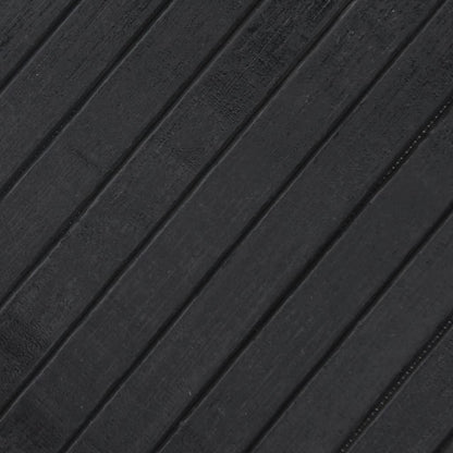Alfombra Rectangular Bambú Gris 100x500 Cm / Vetonek_1