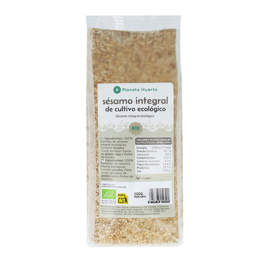 Sésamo cru integral ECO Planeta Huerto 500 g