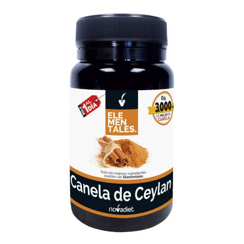 Canela do Ceilão Novadiet 30 Cápsulas Vegetais