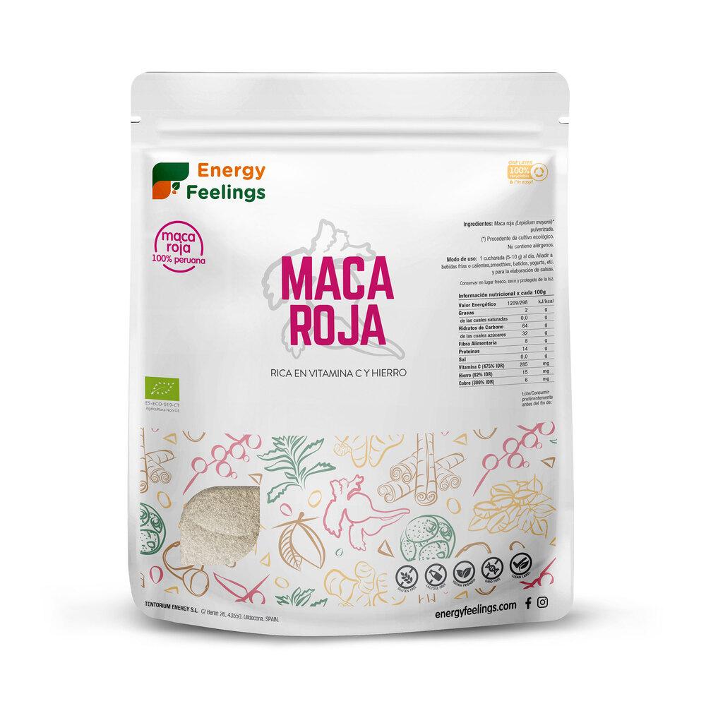 Maca Vermelha Eco em Pó Energy Feelings 500 g