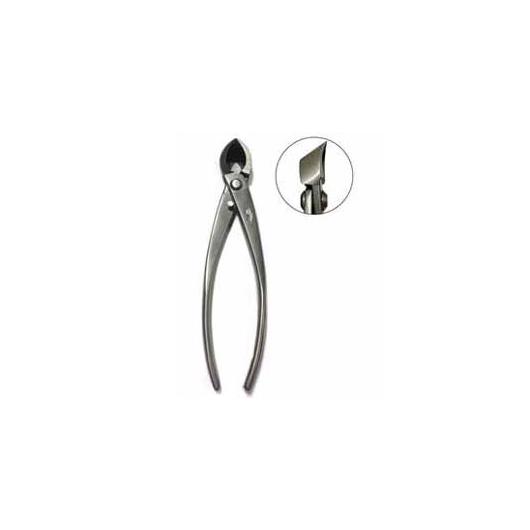 Tesoura de poda reta e côncava de 170 mm em aço inoxidável. RYUGA