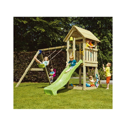 Parque Infantil Masgames Kiosk L Con Columpio Doble._1