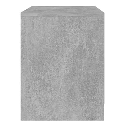 Mesitas De Noche 2 Uds Madera De Ingeniería Gris Hormigón_4