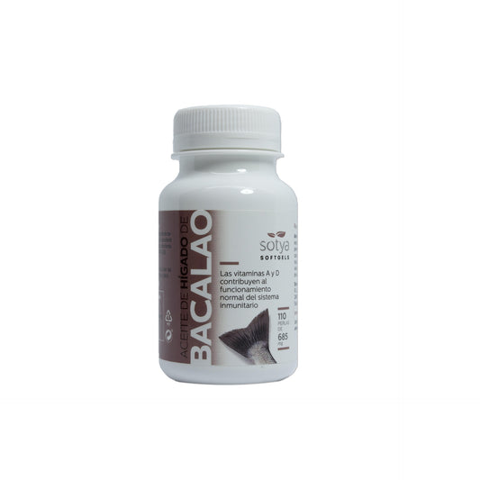 Fígado de Bacalhau Sotya 685 mg 110 Pérolas