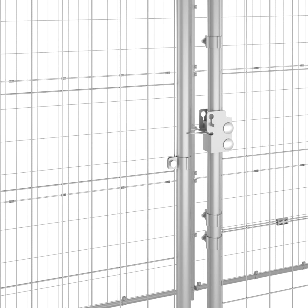Perrera De Exterior De Acero Galvanizado 7,26 M²_4