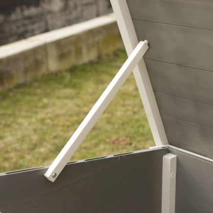 Kerbl Gallinero Eco Barney Plástico Gris Y Blanco 137x73x83 Cm_3