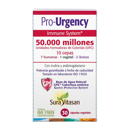 Pró-Urgência Sura Vitasan 30 cápsulas