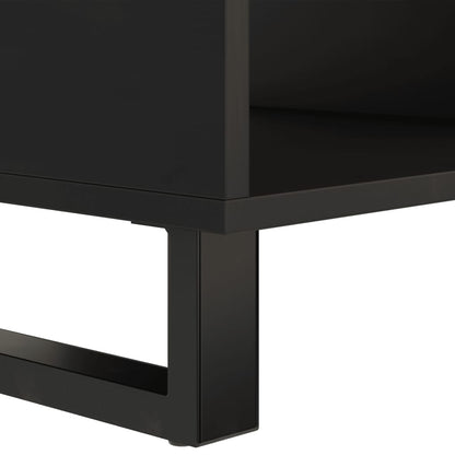 Mesa De Centro De Madera Maciza Reciclada 90x50x40 Cm_4