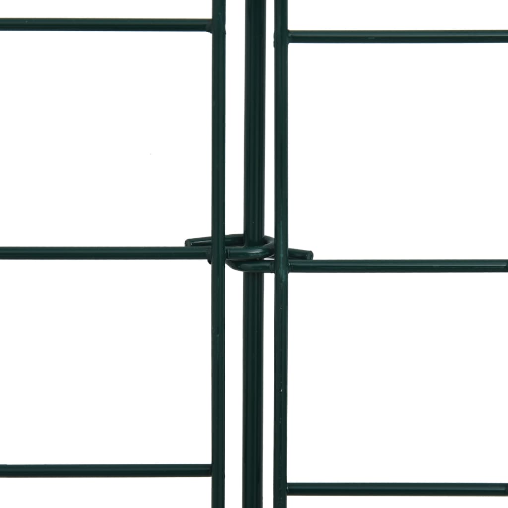 Set De Valla De Jardín Arqueada Verde 77,5x78,5 Cm / Vetonek_0
