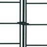 Conjunto De Cerca De Jardim Arqueada Verde 77,5x78,5 Cm / Vetonek