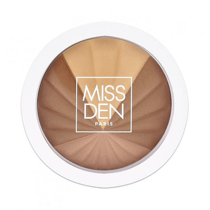 Maquilhagem em pó "Bronze eclat" 652 pele clara, Miss Den Paris