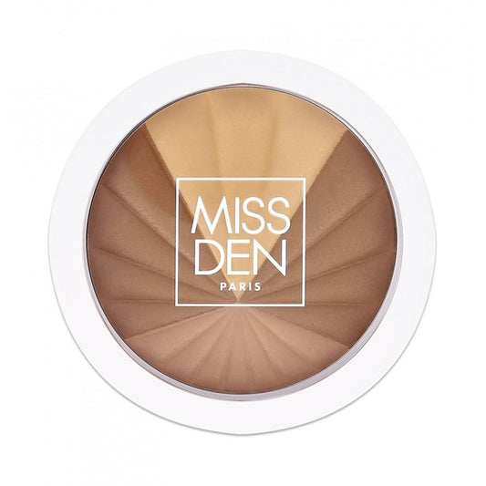 Maquilhagem em pó "Bronze eclat" 652 pele clara, Miss Den Paris