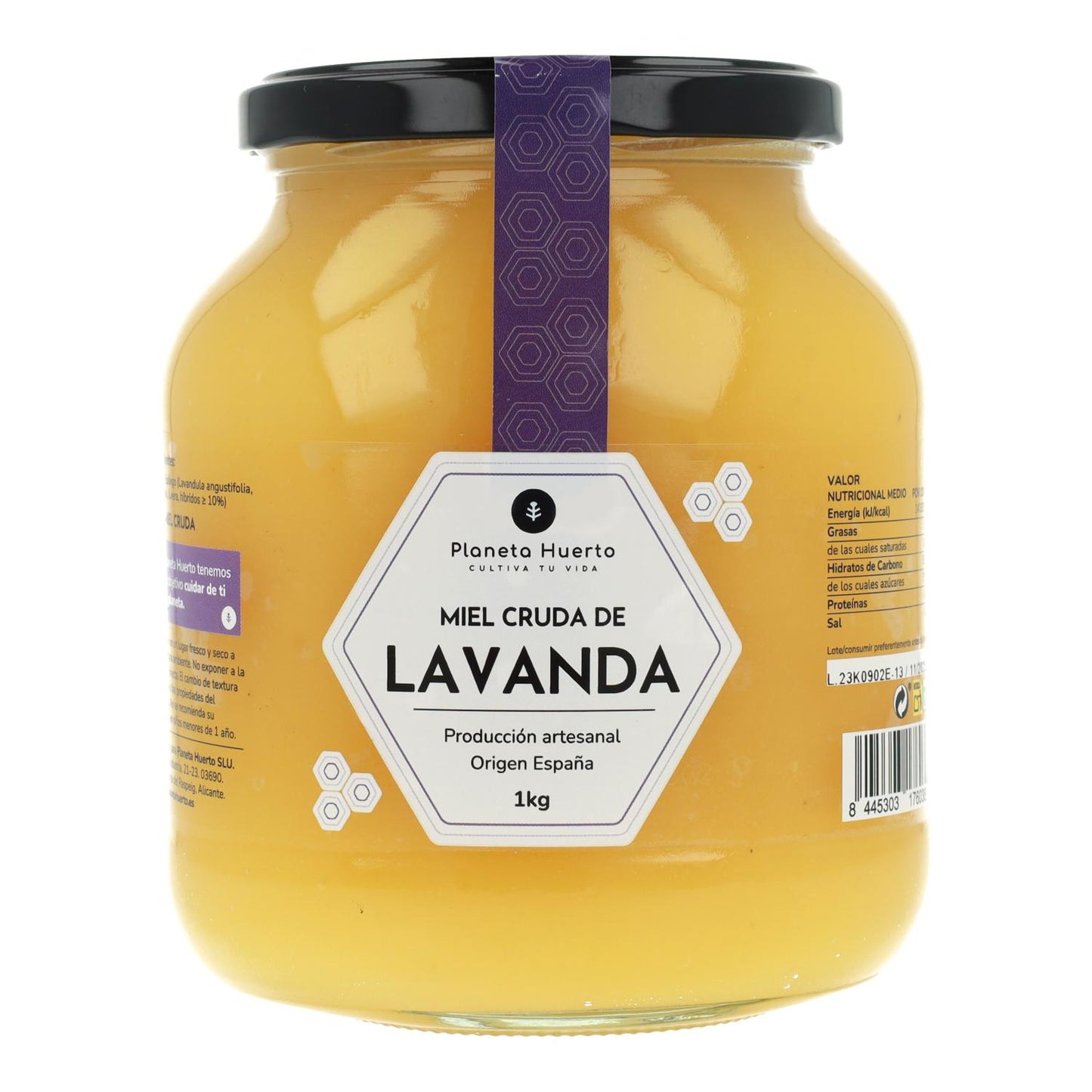 Planeta Huerto Mel Lavanda Cru 1 Kg