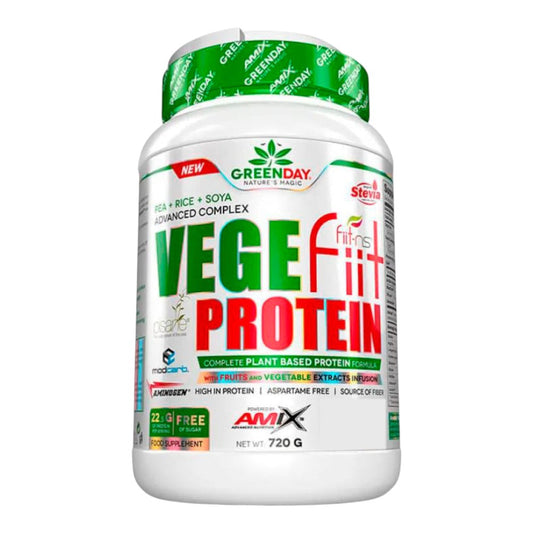 Greenday Vegefiit Protein 720 Gr Frutas Del Bosque_0