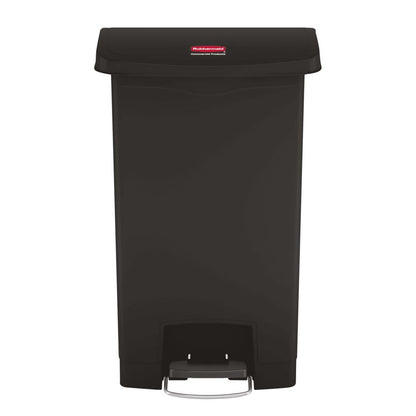 Rubbermaid Cubo De Basura De Pedal Slim Jim 50 Litros Negro_1
