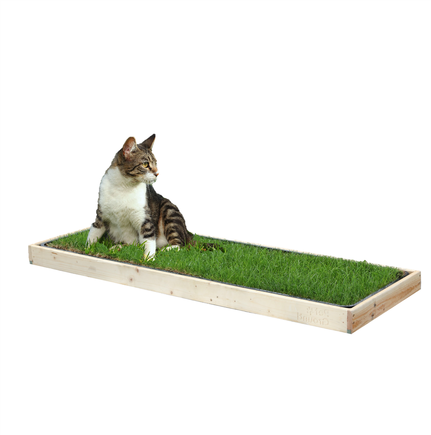 Petground, Cama Para Gatos, Caja De Madera, Accesorio, Mueble Xxl: 92 X 92 Cm_0