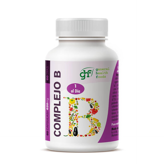 GHF B Complex 60 cápsulas vegetais 620 mg