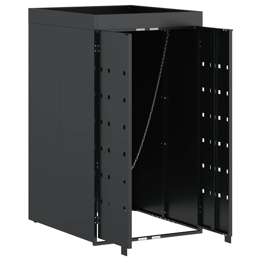 Almacenamiento Para Contenedor Rueda Con Techo Para Plantas Para Contenedor De 240l_4