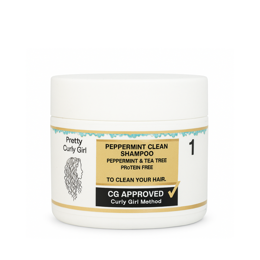 Pretty Curly Girl Peppermint Clean Champú Limpiador Cuero Cabelludo 200ml_0
