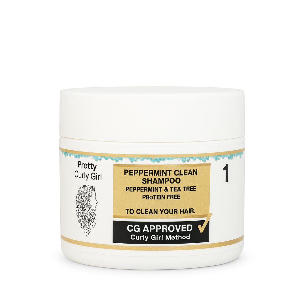 Pretty Curly Girl Peppermint Clean Champú Limpiador Cuero Cabelludo 200ml_0