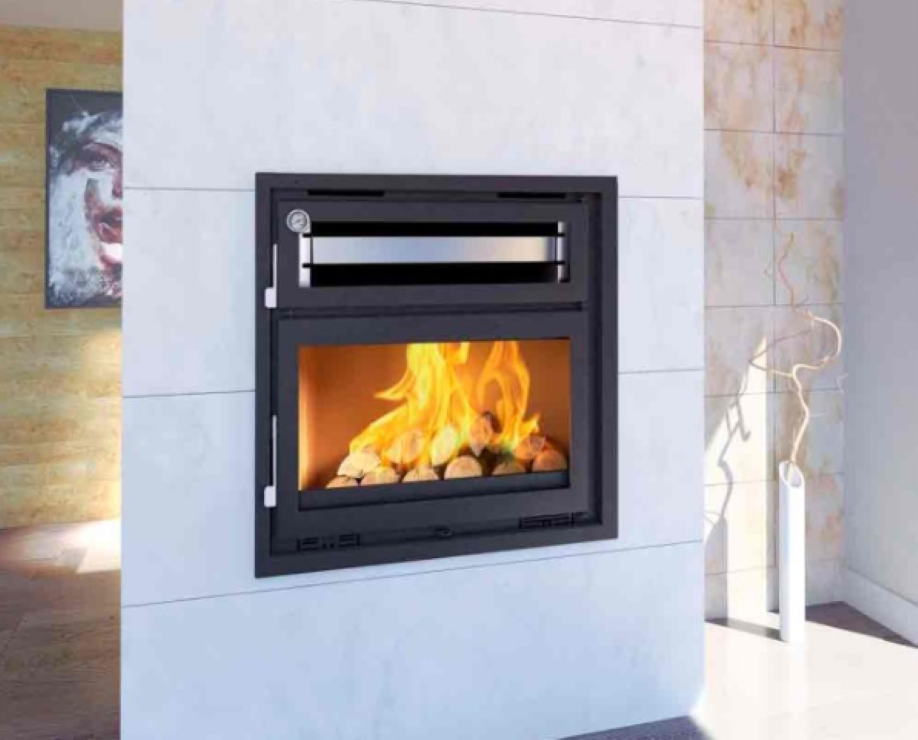 BRICOSOL Insertable de leña con horno FM Modelo I-180 H_1